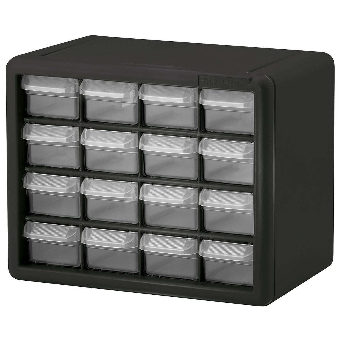 Black Plastic Storage Cabinet 10-1/2" x 6-3/8" x 8-1/2" - A10116E06