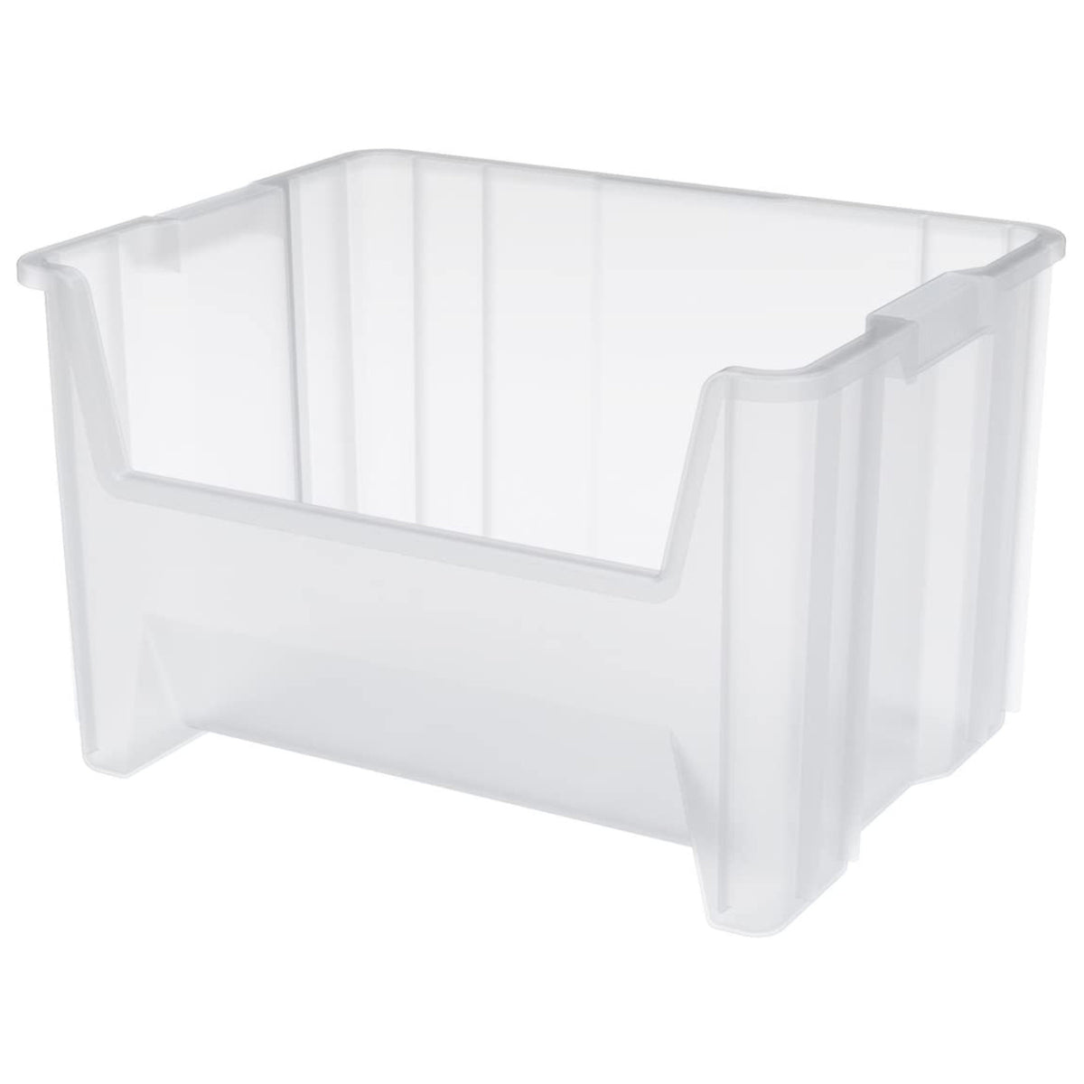 Clear Stack and Store Bin 15-1/4" x 19-7/8" x 12-7/16" - A13017SCLAR