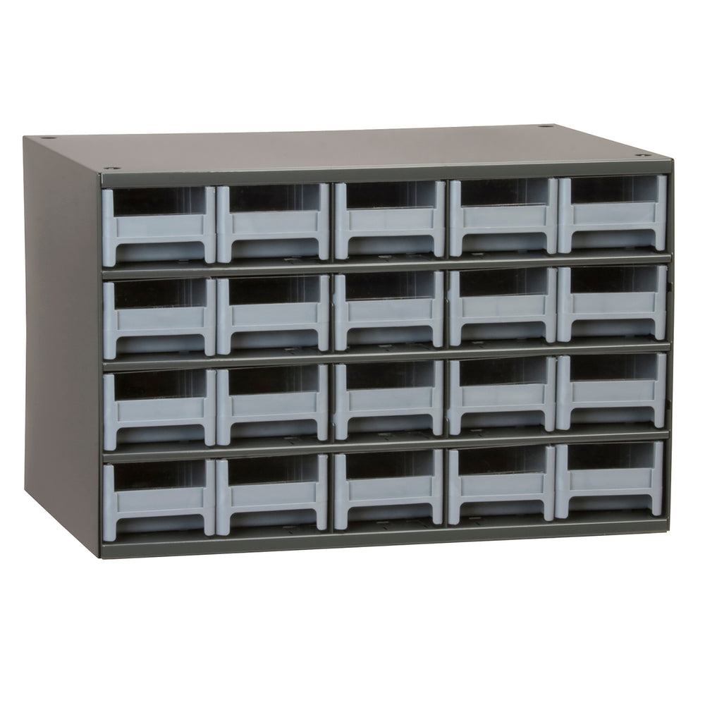 Grey Steel Modular Cabinet 17"x11"x11" by FarrellPack