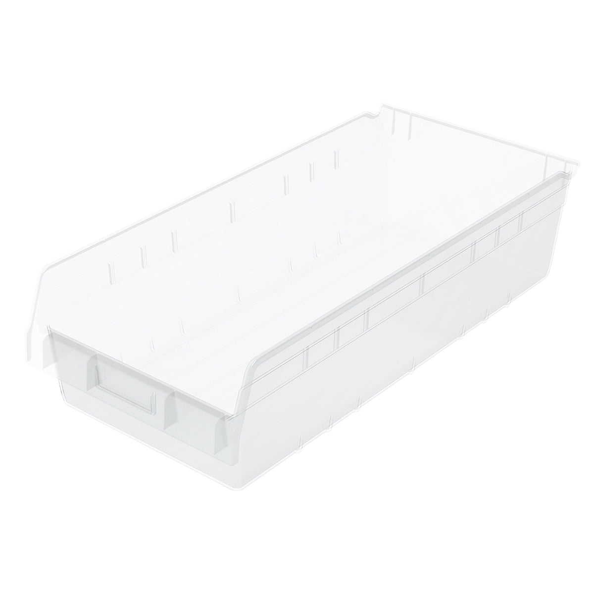 Clear Shelf Bin 23-5/8" x 11-1/8" x 6" by FarrellPack - A30014SCLAR
