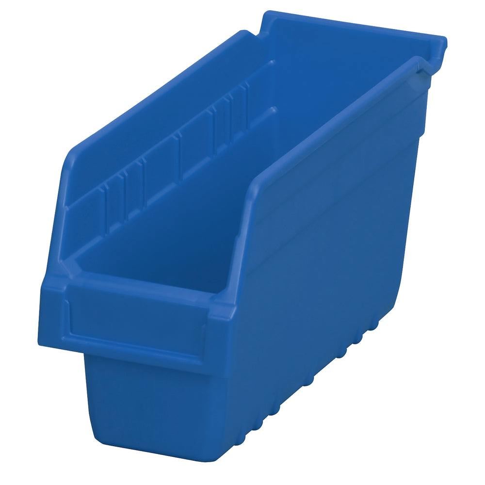 Blue Shelf Bin 11-5/8" x 4-1/8" x 6" by FarrellPack