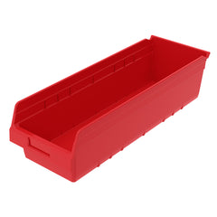 Red Shelf Bin 23-5/8" x 8-3/8" x 6" by FarrellPack - A30084P02