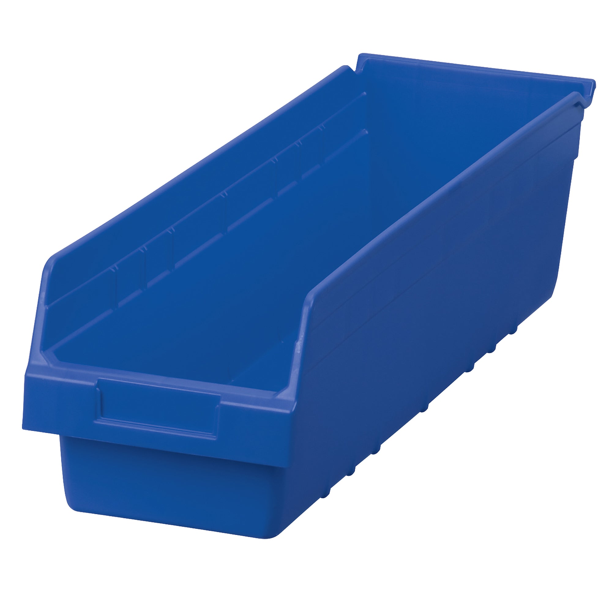 Blue Shelf Bin 23-5/8" x 6-5/8" x 6" by FarrellPack - A30094P09