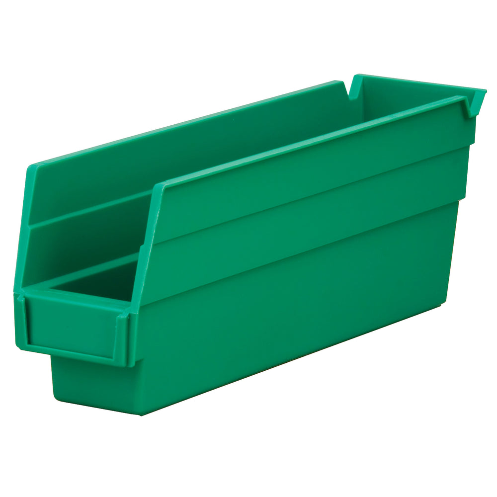 Green 11-5/8" x 2-3/4" x 4" Shelf Bin by FarrellPack