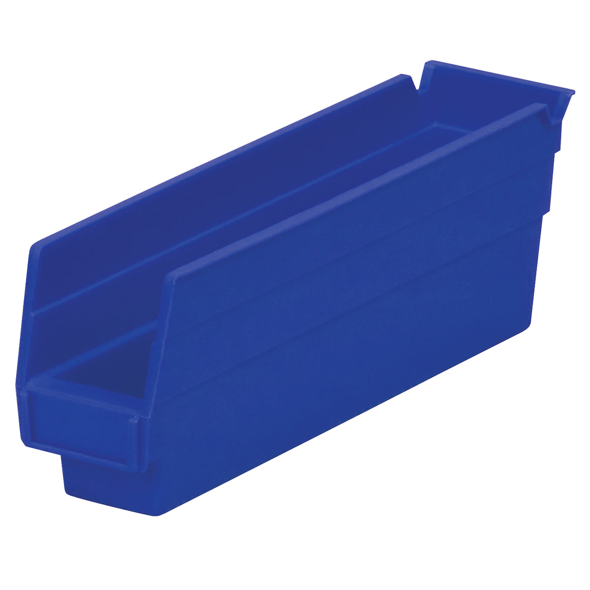 Blue Shelf Bin 11-5/8" x 2-3/4" x 4" by FarrellPack - A30110P09