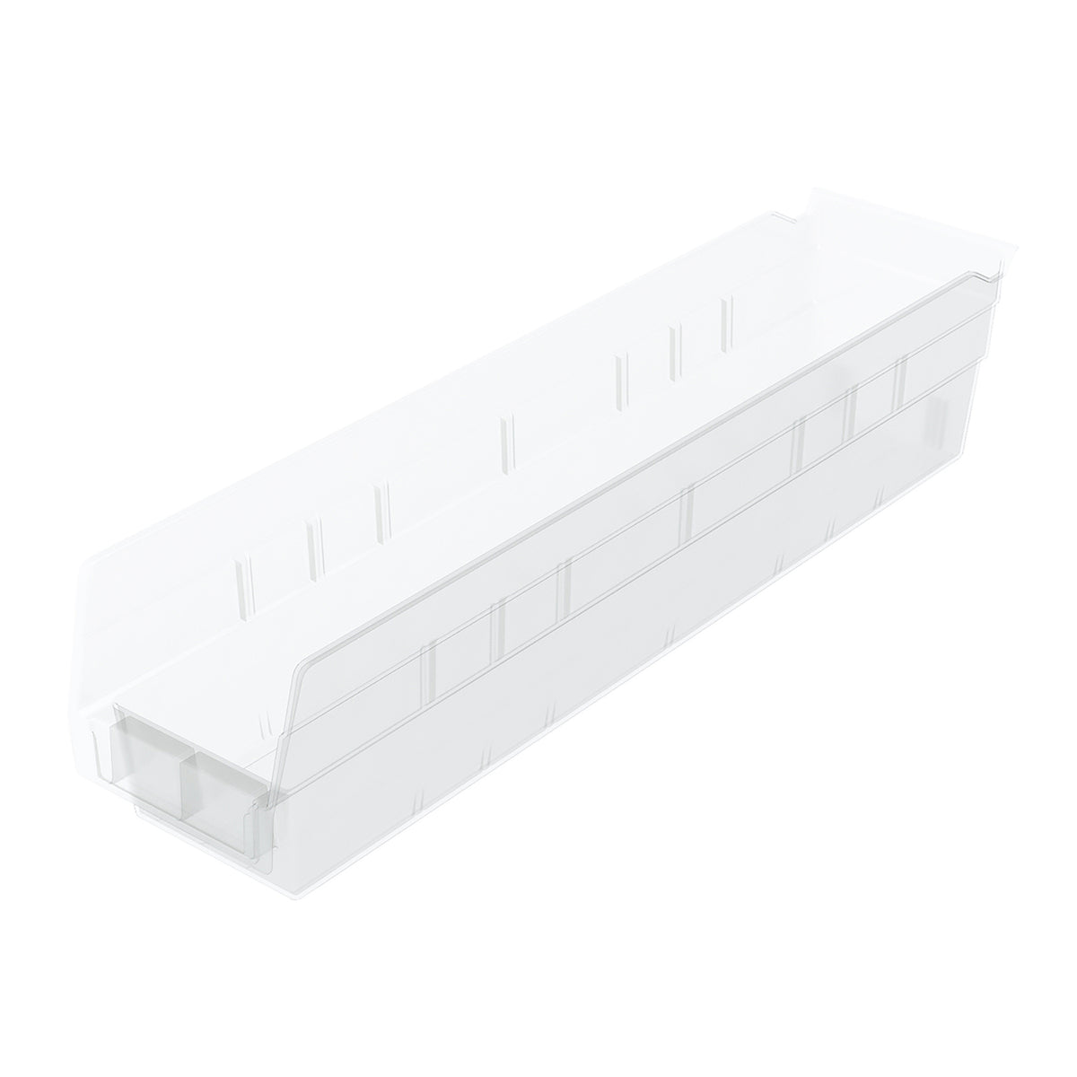 Clear Shelf Bin 17-7/8" x 4-1/8" x 4" by FarrellPack - A30128SCLAR