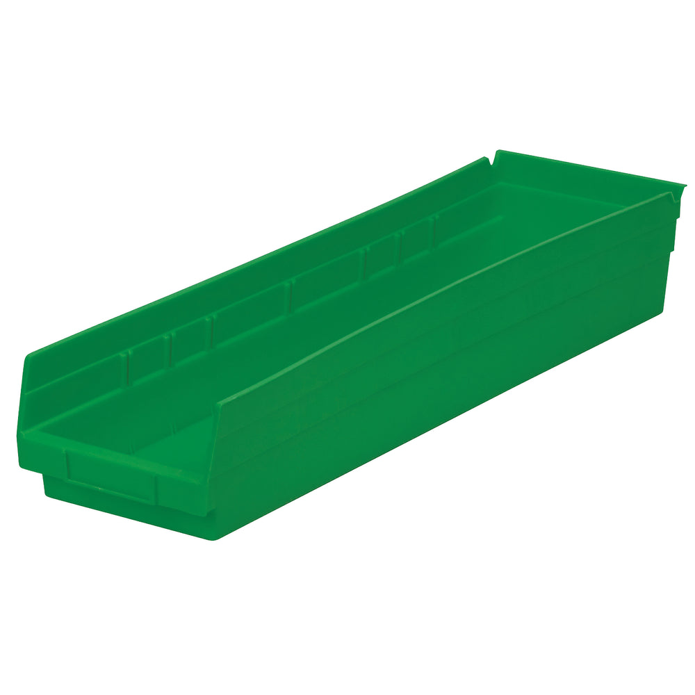 Green 23-5/8" x 6-5/8" x 4" Shelf Bin by FarrellPack