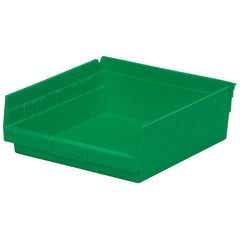 Green Shelf Bin 11-5/8" x 11-1/8" x 4" by FarrellPack - A30170P04