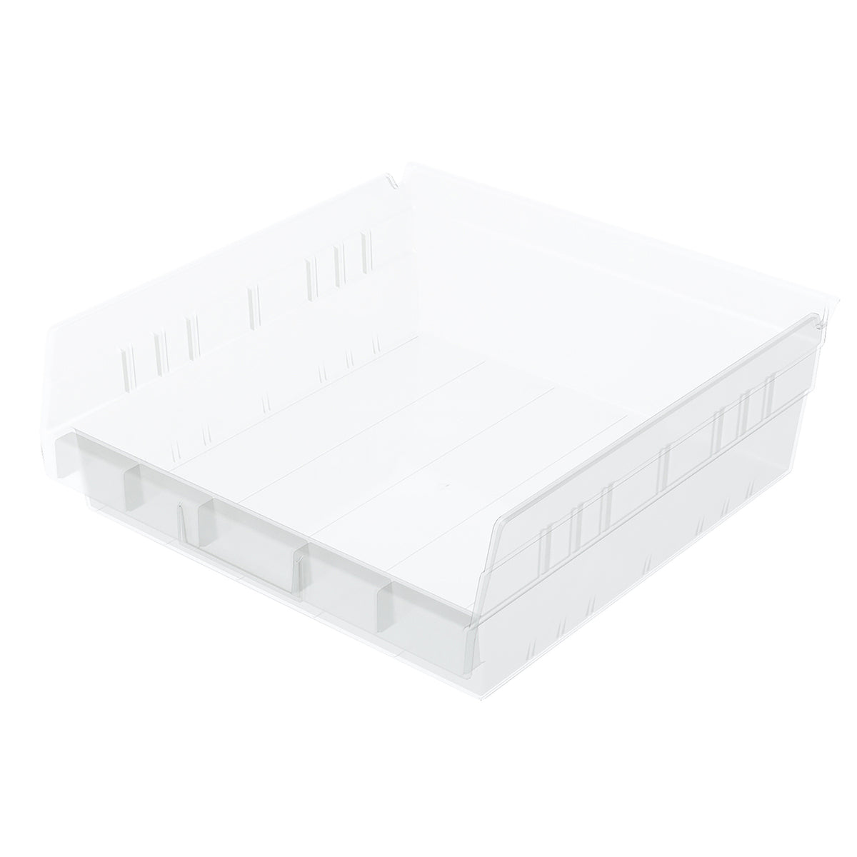 Clear Shelf Bin 11-5/8" x 11-1/8" x 4" by FarrellPack - A30170SCLAR