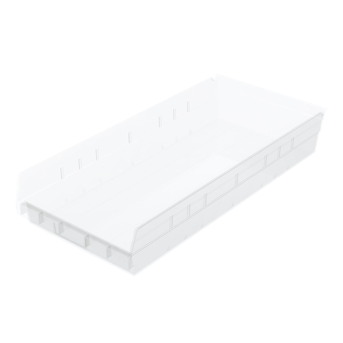 Clear Shelf Bin 23-5/8" x 11-1/8" x 4" by FarrellPack - A30174SCLAR