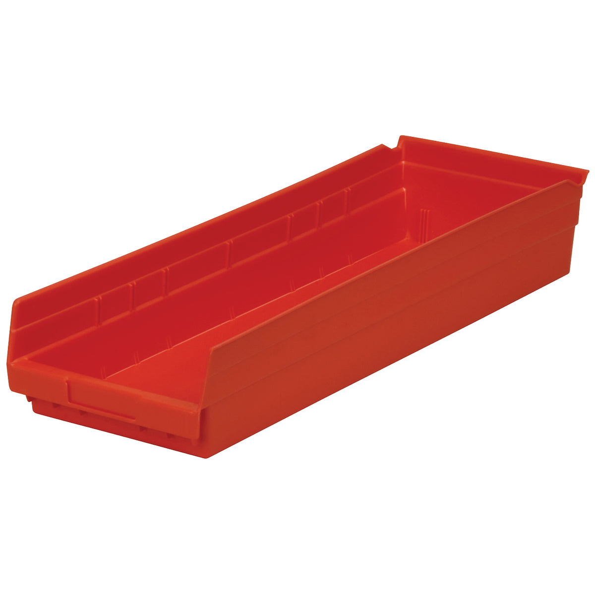 Red Shelf Bin 23-5/8" x 8-3/8" x 4" by FarrellPack - A30184P02