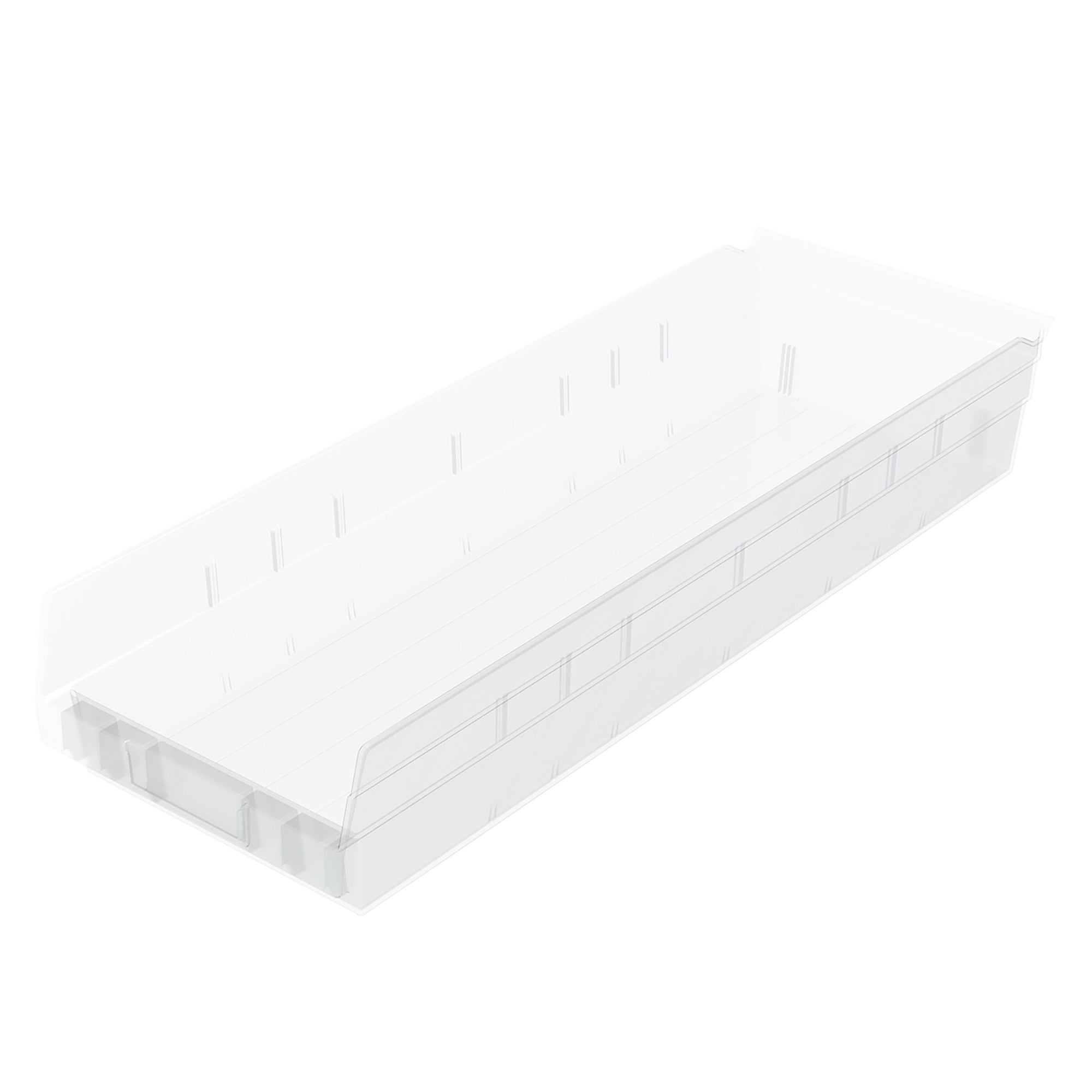 Clear Shelf Bin 23-5/8" x 8-3/8" x 4" by FarrellPack