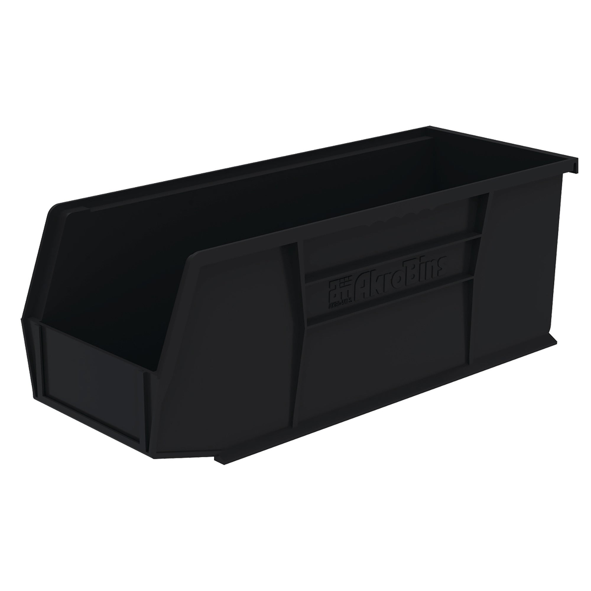 Black Hanging & Stacking Bin 10-7/8" x 4-1/8" x 4" - A30224P10