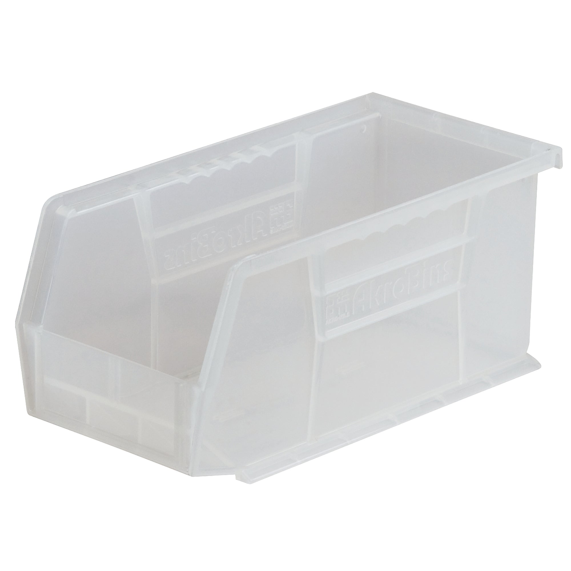 Clear Hanging & Stacking Bin 10-7/8" x 5-1/2" x 5" - A30230SCLAR