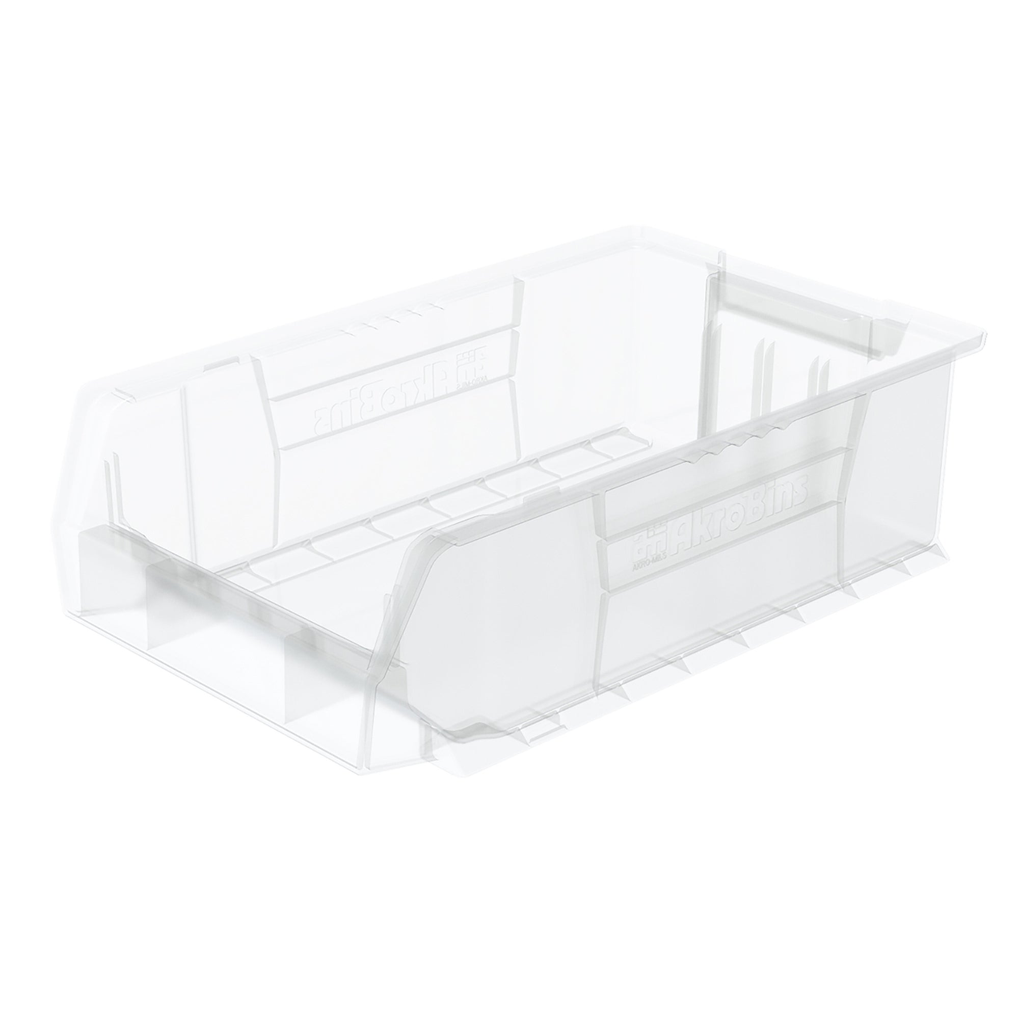 Clear Stacking Shelf Bin 20" x 12-1/8" x 6" - A30280SCLAR