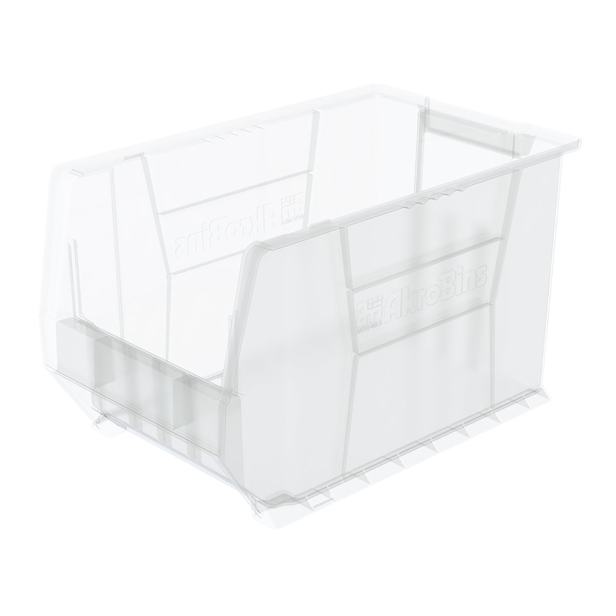 Clear Stacking Shelf Bin 20" x 12-1/8" x 12" - A30282SCLAR