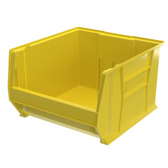 Yellow 20" x 18-1/8" x 12" Stacking Shelf Bin - A30283P18