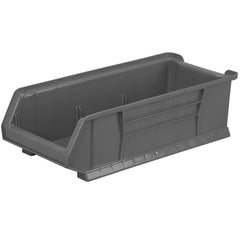 Grey Stacking Shelf Bin 23-7/8" x 11" x 7" (4 Pack) - A30286P01
