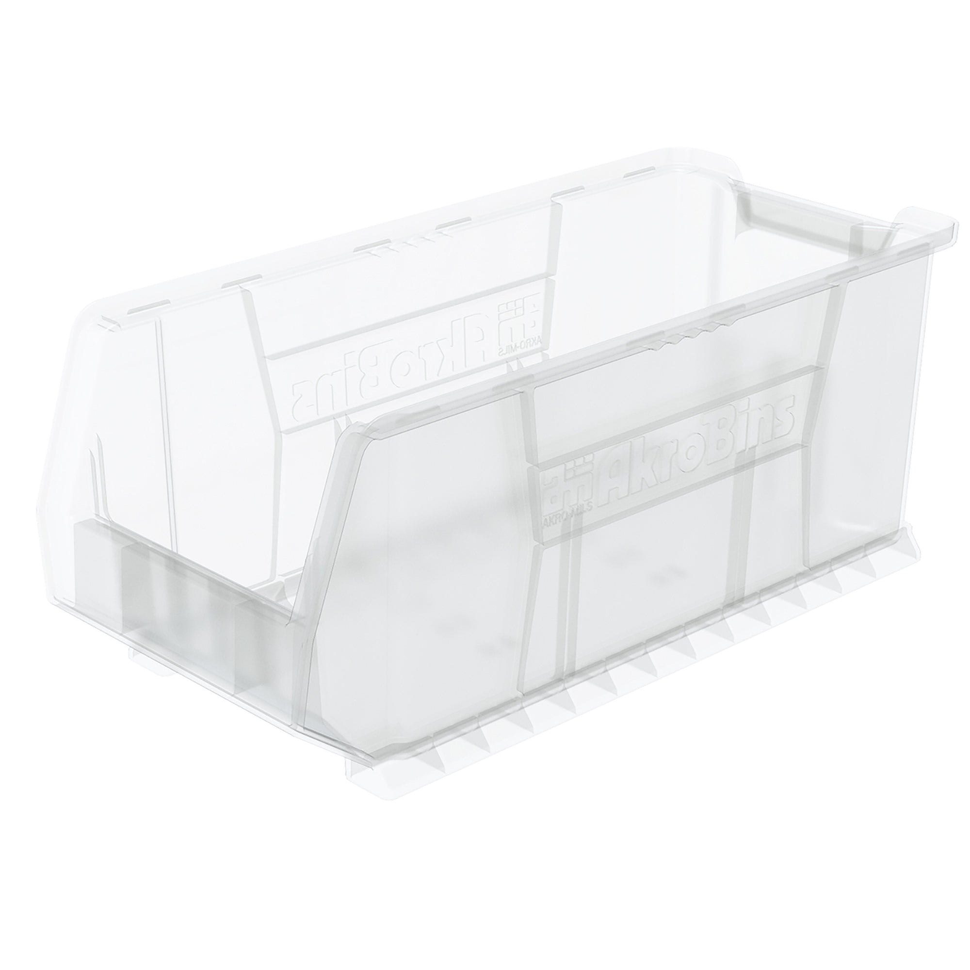 Clear Stacking Shelf Bin 23-7/8" x 11" x 10" - A30287SCLAR