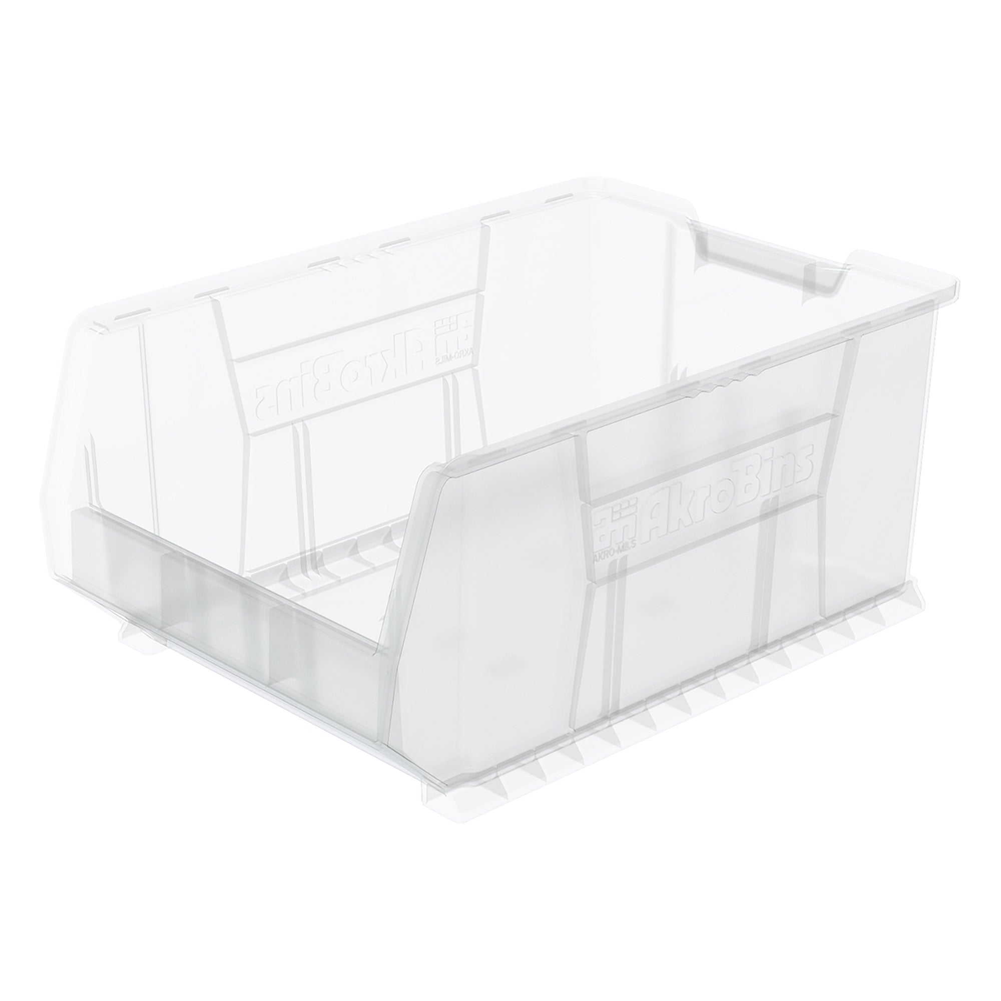 Clear Stacking Shelf Bin 23-7/8" x 16-1/2" x 11" - A30288SCLAR