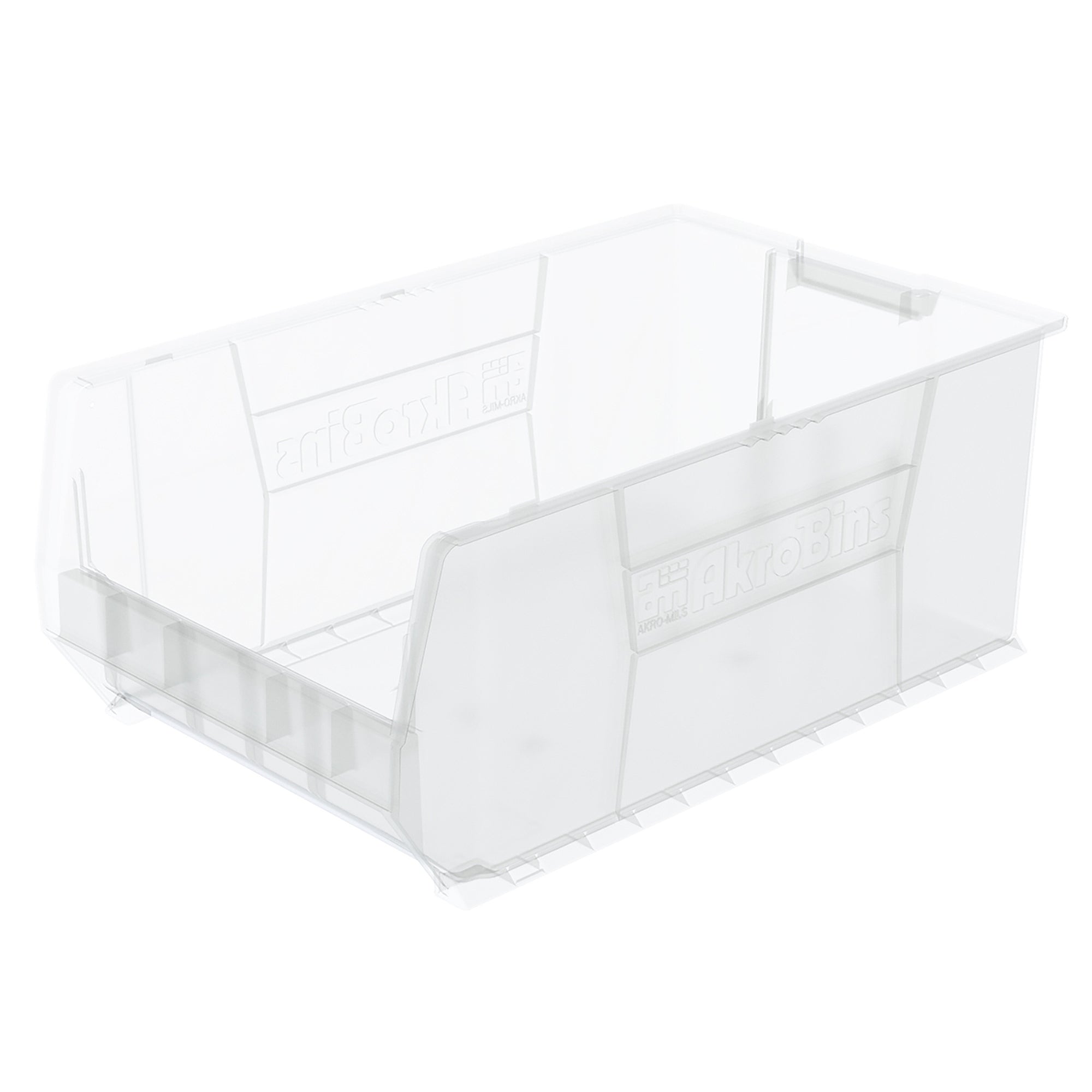 Clear Stacking Shelf Bin 29-1/4" x 18-3/8" x 12" - A30290SCLAR