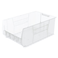 Clear Stacking Shelf Bin by FarrellPack