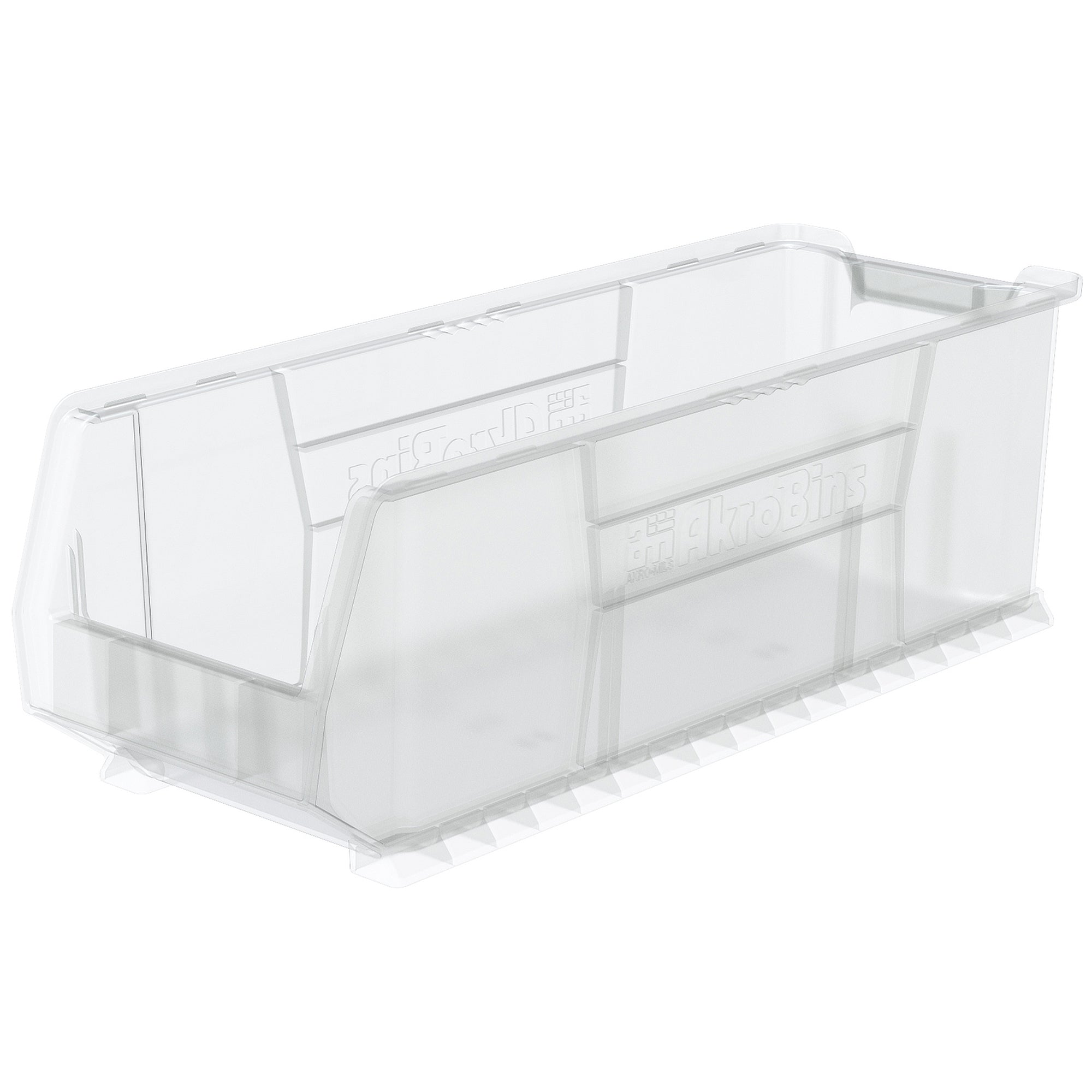 Clear Stacking Shelf Bin 29-7/8" x 11" x 10" by FarrellPack