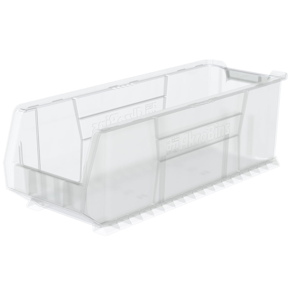 Clear Stacking Shelf Bin 29-7/8" x 11" x 10" by FarrellPack