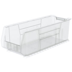 Clear Stacking Shelf Bin 29-7/8" x 11" x 10" - 4 Pack - A30292SCLAR