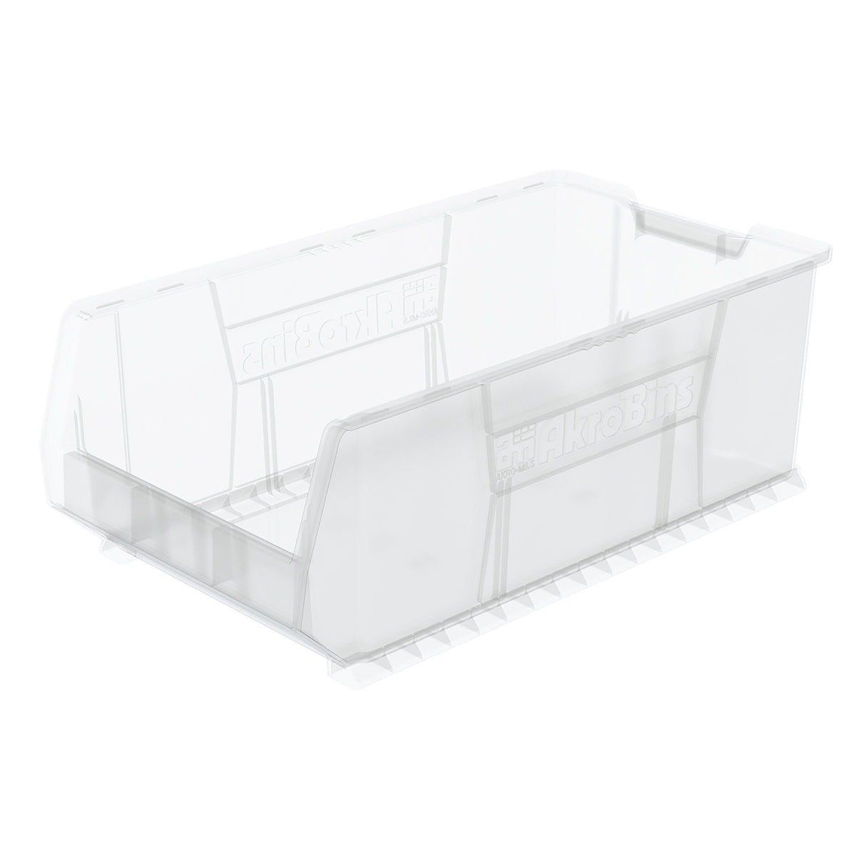 Clear Stacking Shelf Bin 29-7/8" x 16-1/2" x 11" - A30293SCLAR