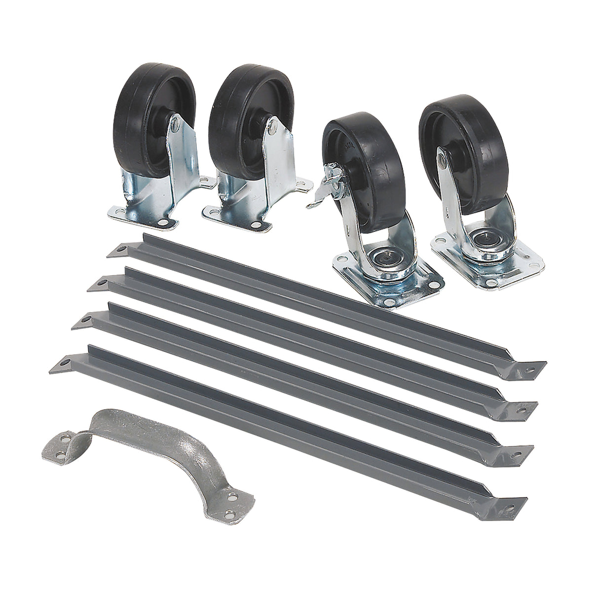 Grey Mobile Kit for 30012 & 30016 Racks - A30424M
