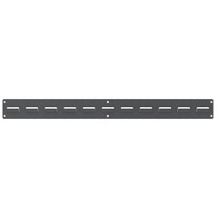 Grey 31-15/16" x 3" Single Row Louvered Wall Panel - A30632GY