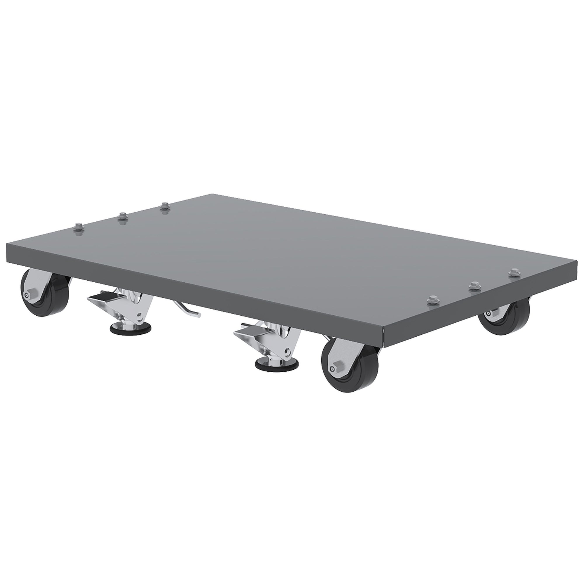 Grey Dolly for 30661 Louvered Floor Rack by FarrellPack