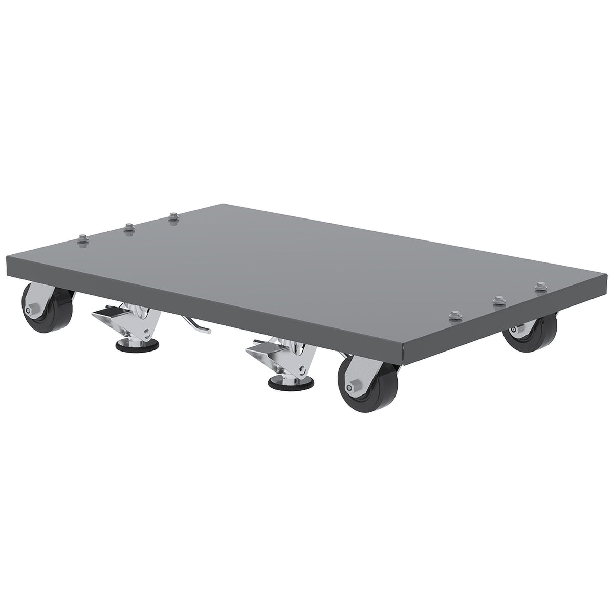 Grey Dolly for 30661 Louvered Floor Rack - A30661DOLLYGY