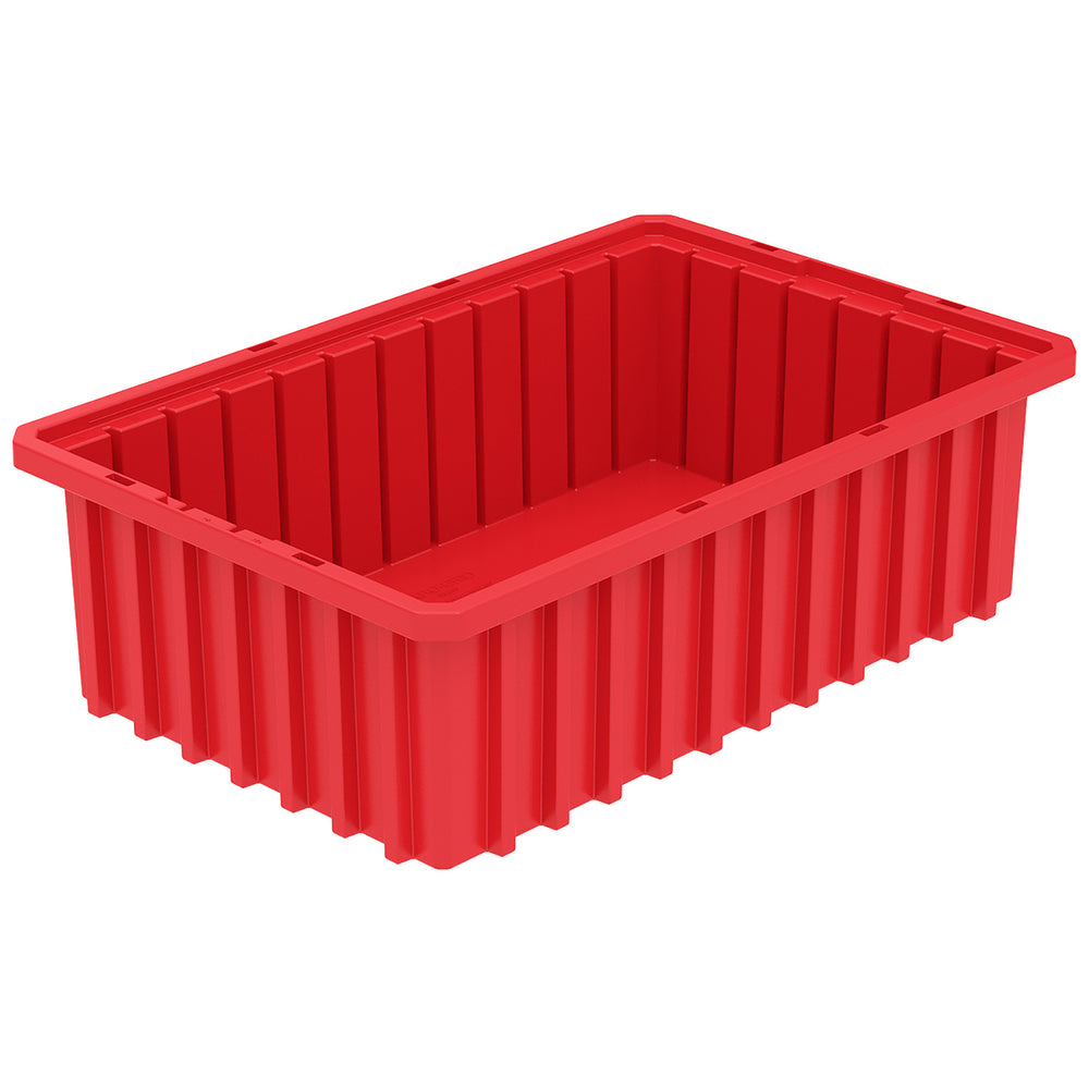Red Dividable Grid Container 16.5" x 10.875" by FarrellPack