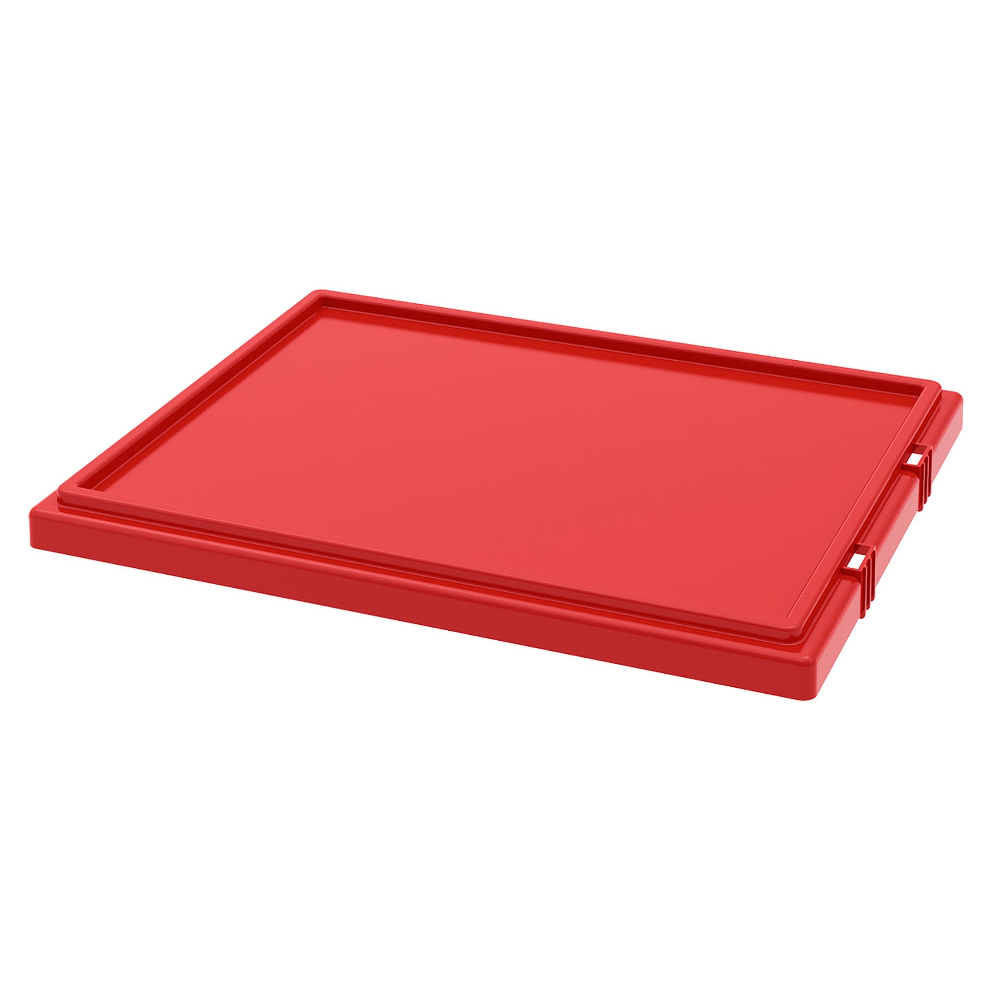 Red Lid for Handheld Containers by FarrellPack
