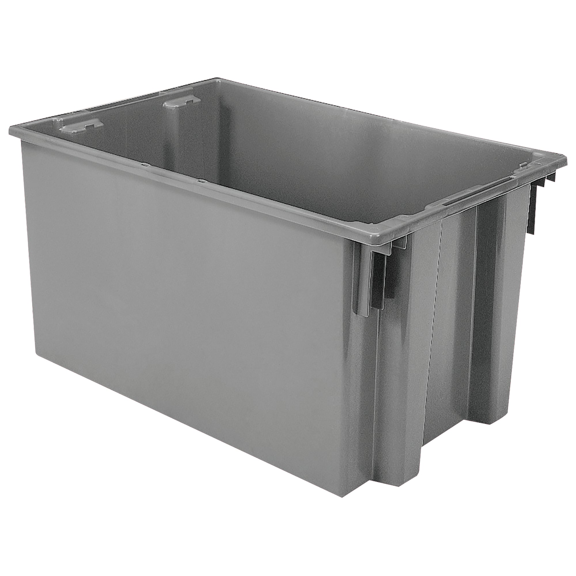 Grey Nest and Stack Tote 29.5" x 19.5" x 15" - A35300E01