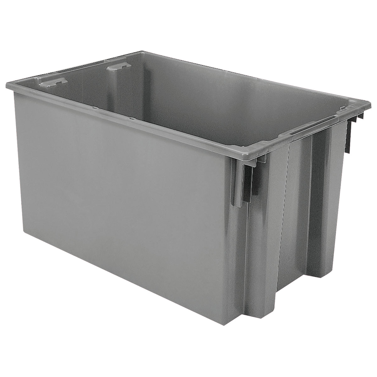 Grey Nest and Stack Tote 29.5" x 19.5" x 15" - A35300E01