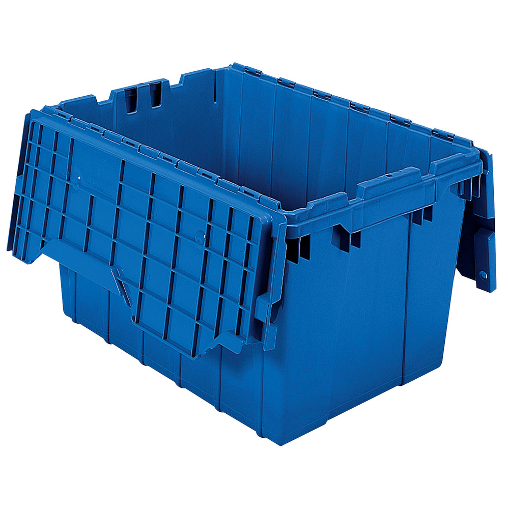 Blue 21"x15"x12" Attached Lid Container by FarrellPack