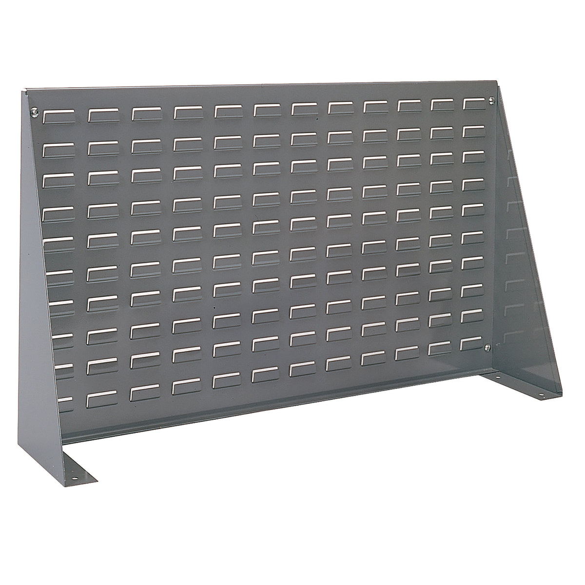 Grey 36" x 8" x 20" Louvered Bench Rack - A98636M