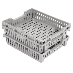 Grey Stack and Nest Tray 20" x 16" x 4" - AG2016042201000