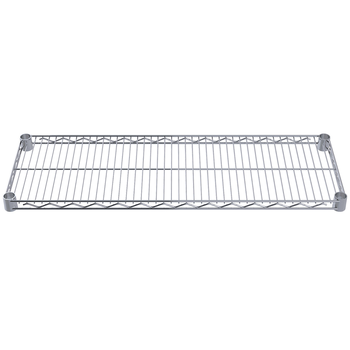 Chrome 12" x 48" Wire Shelf - AK1248SHELFCHROME