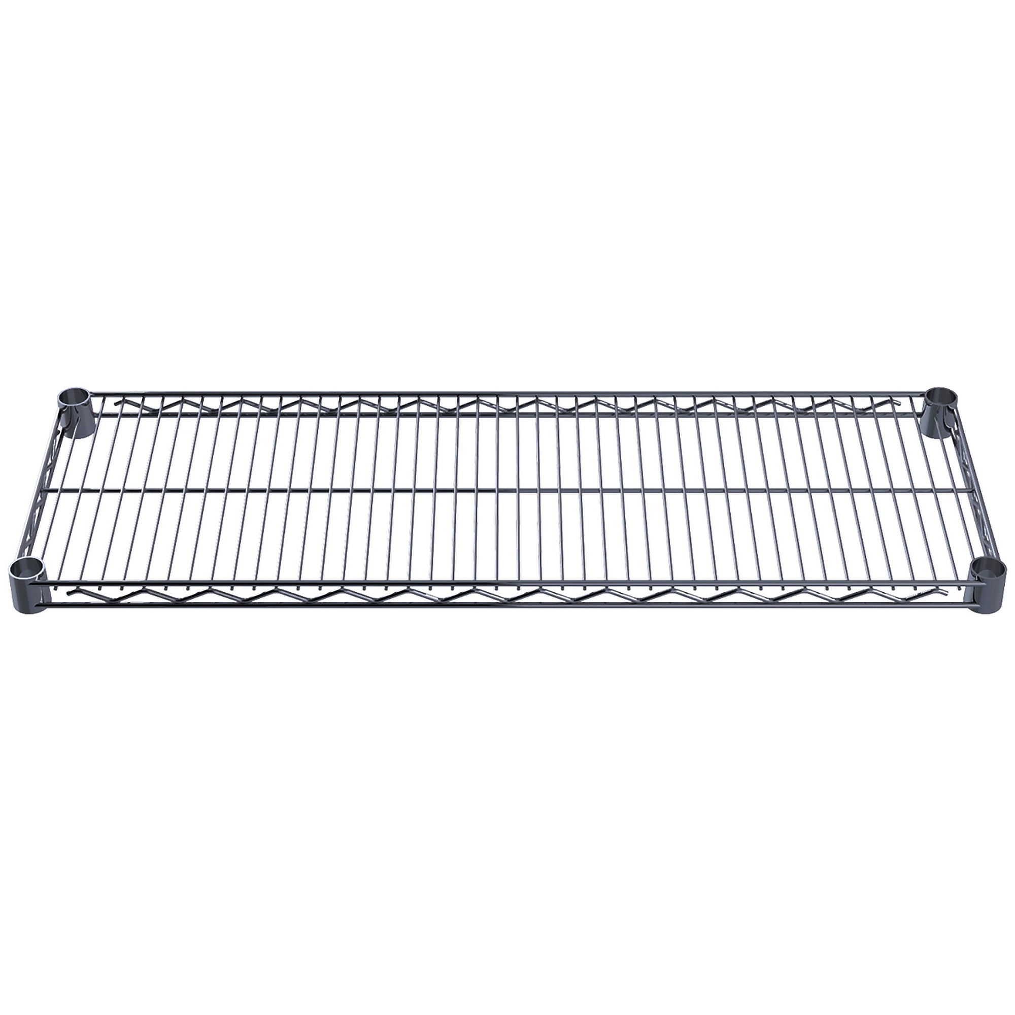 12" x 48" Grey Epoxy Wire Shelf by FarrellPack