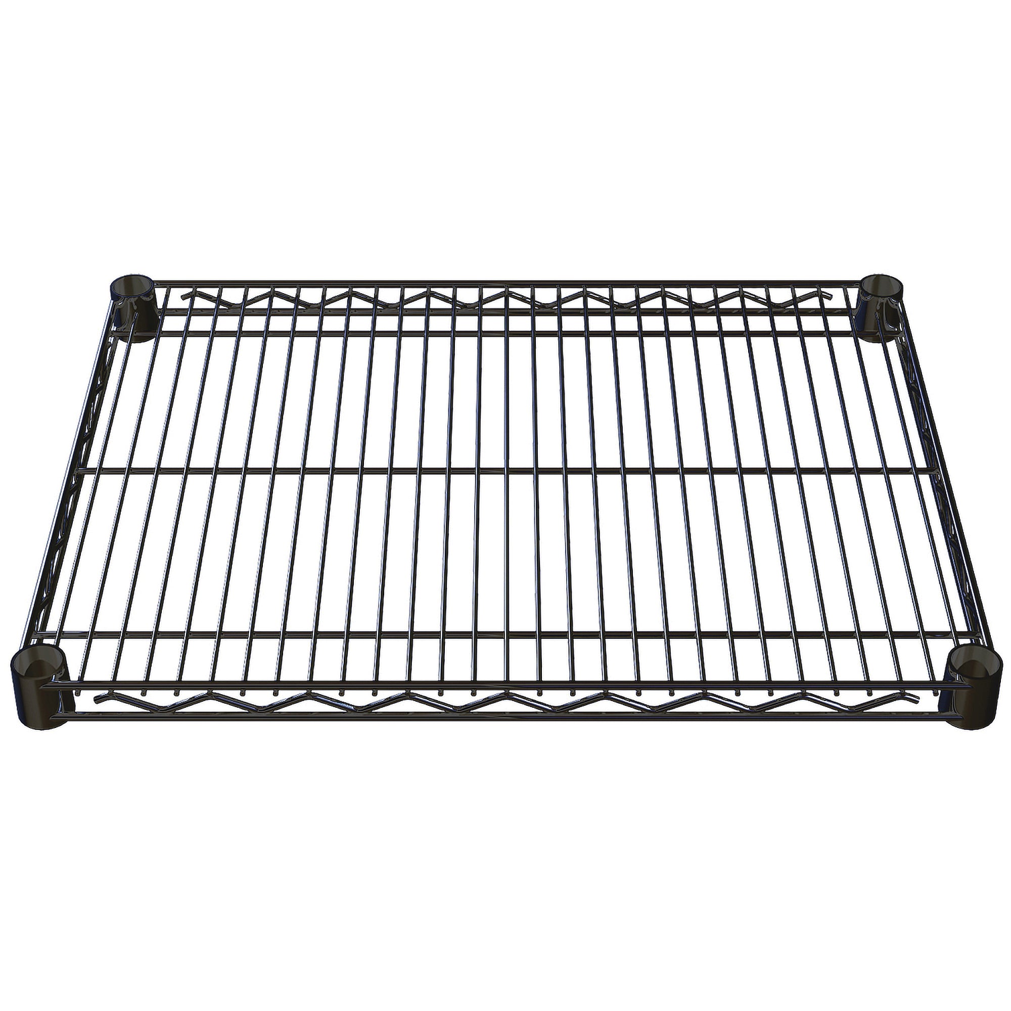 Black Epoxy 14" x 24" Wire Shelf - AK1424SHELFBLACK