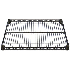 Black Epoxy 18"x24" Wire Shelf - AK1824SHELFBLACK