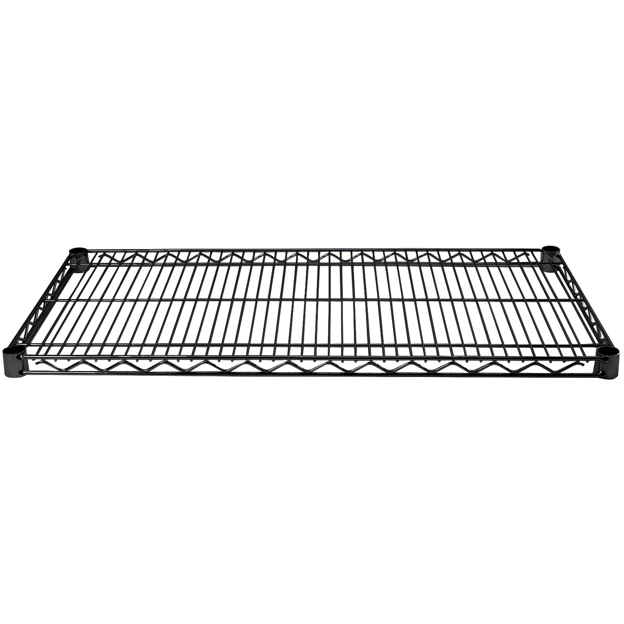 Black Epoxy 18" x 48" Wire Shelf - AK1848SHELFBLACK