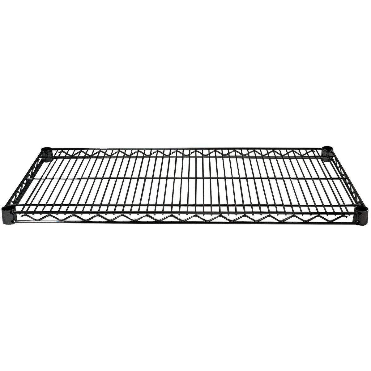 Black Epoxy 18" x 48" Wire Shelf - AK1848SHELFBLACK