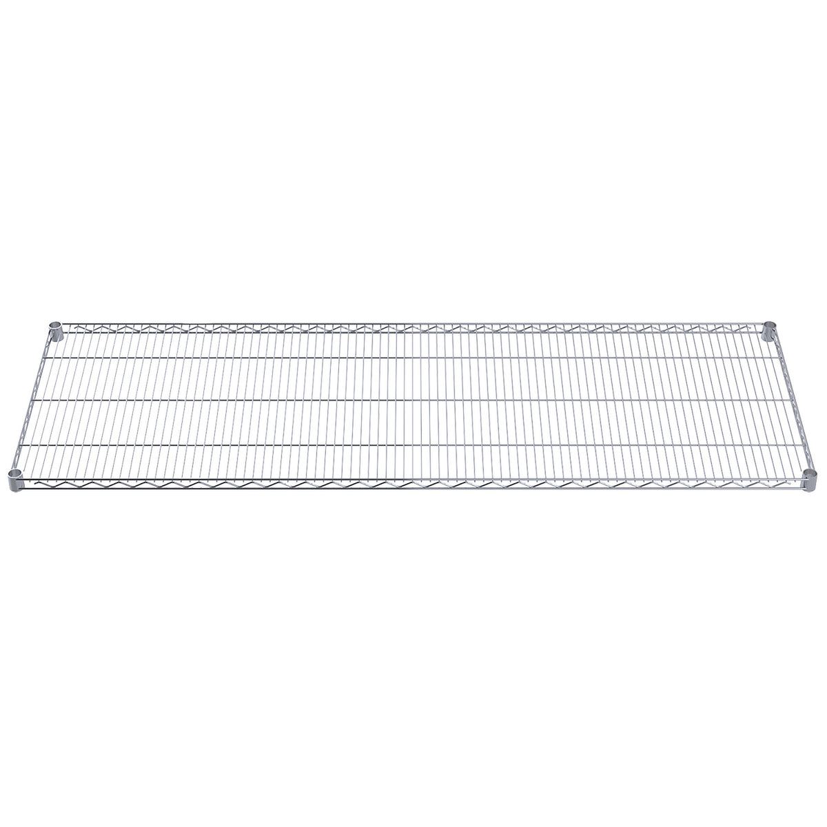 Chrome Wire Shelf 24" x 72" by FarrellPack - AK2472SHELFCHROME