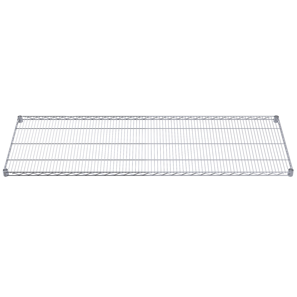 Chrome Wire Shelf 24" x 72" by FarrellPack