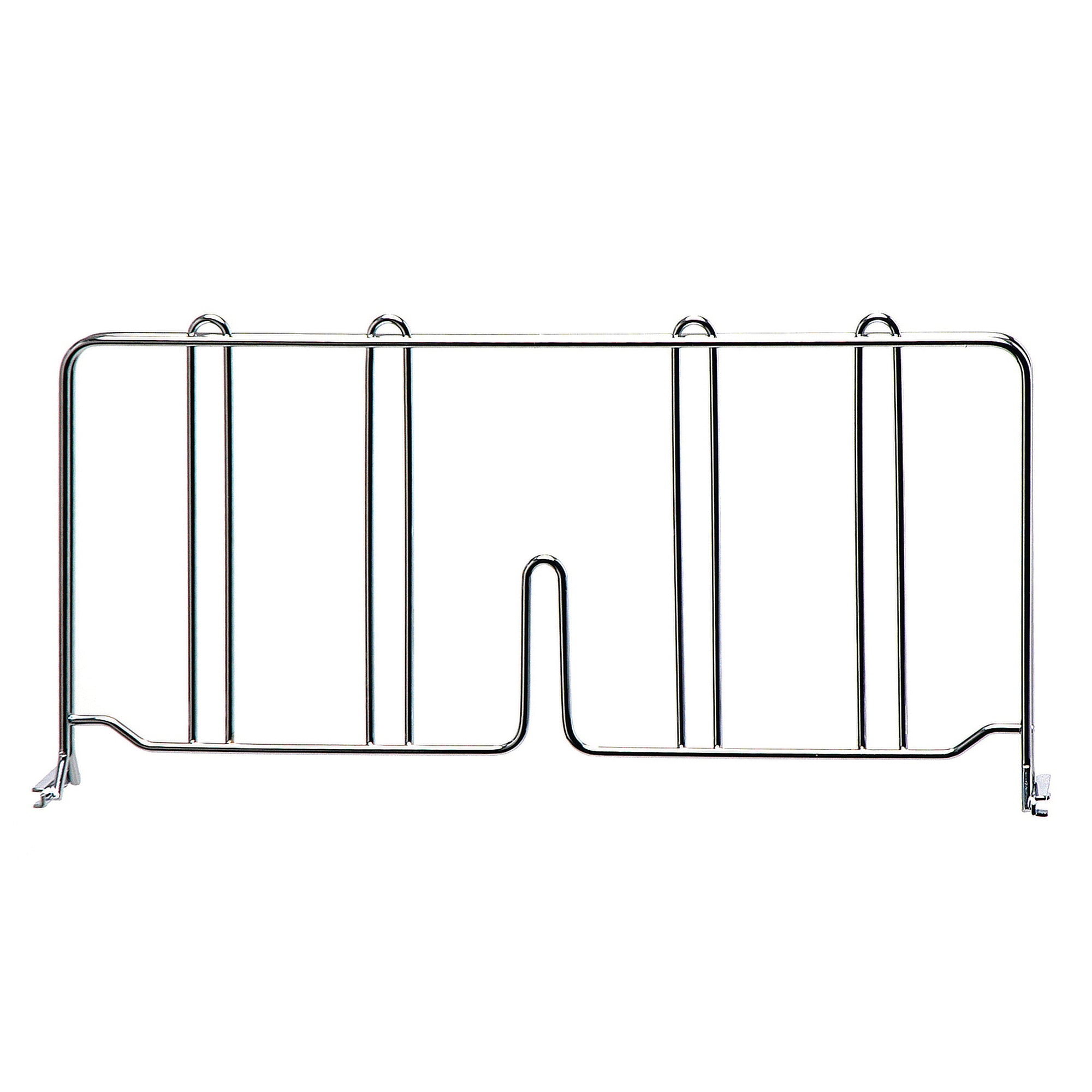 Chrome 18" Shelf Divider by FarrellPack - AKDIV18CHROME